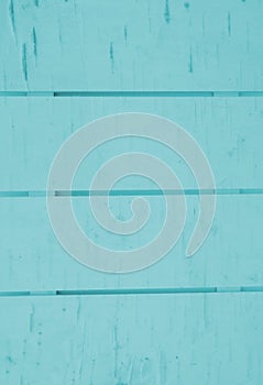 Pale teal wood slats board background