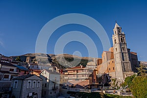 Palena, Abruzzo. Most beautiful villages in Italy. Glimpses of autumn