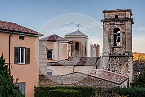 Palena, Abruzzo. Most beautiful villages in Italy. Glimpses of autumn