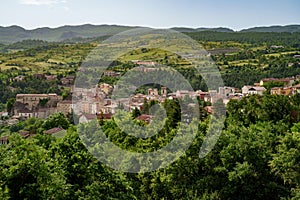 Palena, old town in Abruzzo, Italy