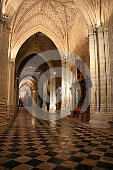 Palencia cathedral interior