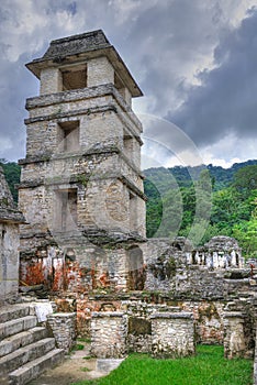 Palenque Ancient Maya Ruins, Mexico