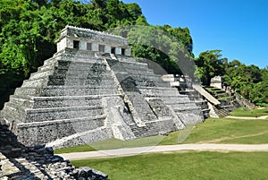 Palenque Ancient Mayan temples