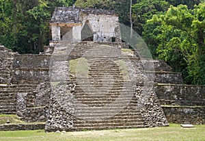 Palenque archaeological site, Mexico