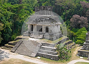 Palenque archaeological site, Mexico