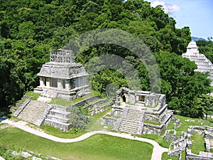 Palenque mayan ruins maya Chiapas Mexico