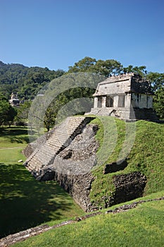 Palenque mayan ruins-monuments Chiapas Mexico