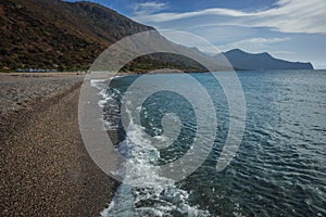 Paleohora beach, Creete, Greece