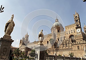 Palermo Cathedral and Bishop photo