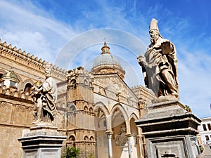 Palermo Cathedral, church of the Roman Catholic Archdiocese of Palermo, Sicily, Italy photo
