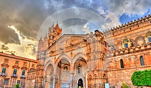 Palermo Cathedral, a UNESCO world heritage site in Sicily, Italy