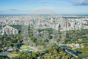 Palermo gardens in Buenos Aires, Argentina.