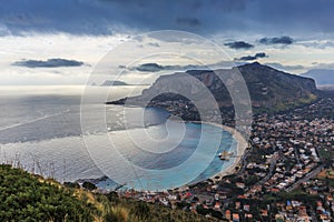 Palermo, Italy seascape