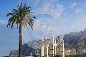 Palermo, Mondello baths detail