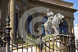 Palermo Opera House Detail