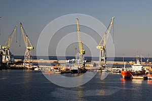 Palermo shipyard in Italy
