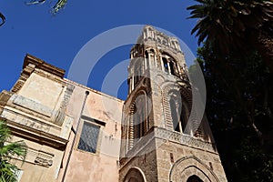 Palermo, Sicily Italy: Church of Santa Maria dell`Ammiraglio, called also the Martorana photo