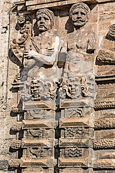 Palermo, Sicily, Italy, Sculptural decoration in arabian style