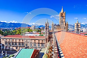 Palermo, Sicily. Norman cathedral, world heritage site in Italy