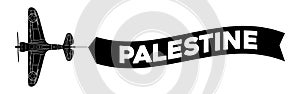 Palestine advertisement banner
