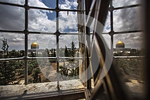 Palestinian Christians at the St. Porphyrius Church in Gaza.