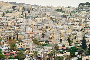 Palestinian houses in East Jersusalem, Israel