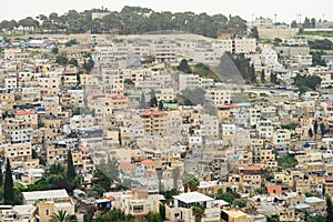 Palestinian houses in East Jersusalem, Israel