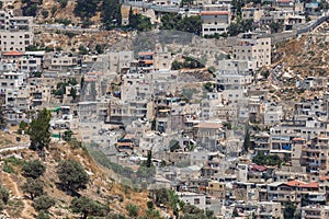 Palestinian town near Jerusalem. photo