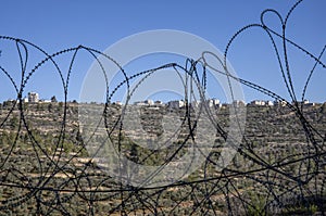 A Palestinian Village Through Barbed Wire