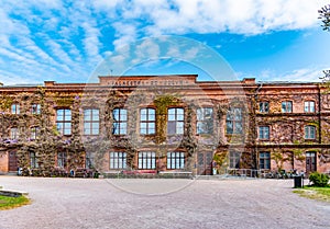 Palestra building of the university of Lund in Sweden photo