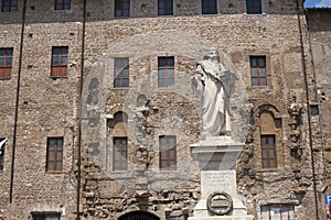 Palestrina (Italy) - Statue of Pierluigi da P. photo