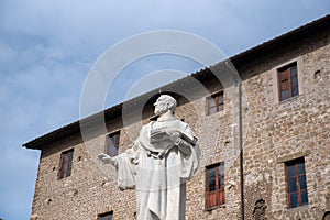 Palestrina medieval town in Italy photo