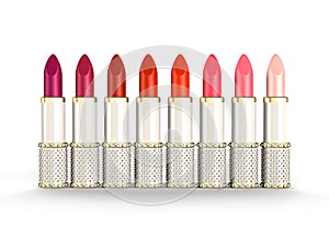 Palette of Luxury Lipsticks