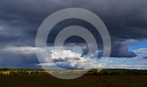 Palette of various clouds