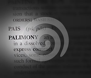 palimony