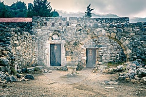 Palio Pili ruins, Greece photo