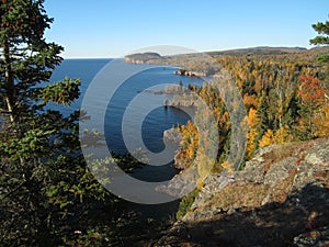 Palisade Head on Lake Superior North Shore