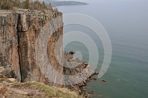 Palisade Head on Lake Superior is a Rock Climbing Destination