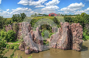 Palisades State Park is in South Dakota by Garretson