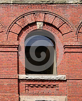 Palladium Window in Old Brick
