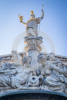 Pallas Athene fountain