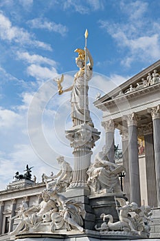 Pallas Athene Fountain, Vienna, Austria