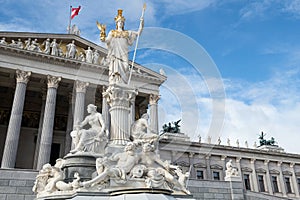 Pallas Athene Fountain, Vienna, Austria