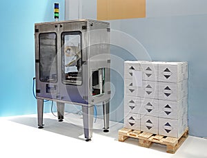 Pallet Box Labelling Machine