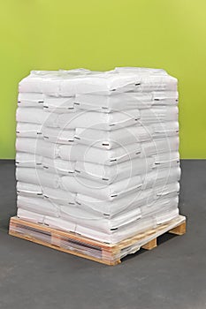 Pallet of sacks