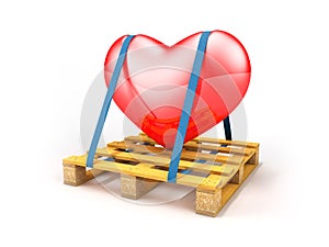 Pallet transport heart