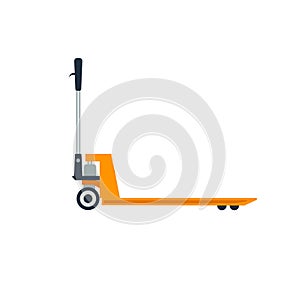 Pallet truck illustration.