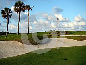 Palm Beach Par 3 Golf Course scenery, Florida