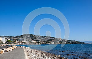 Palm Beach at Point Croisette in Cannes, France photo