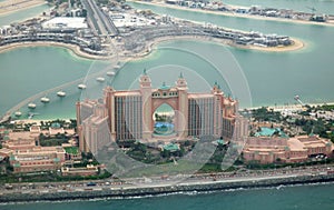 The Palm Dubai and Atlantis Hotel